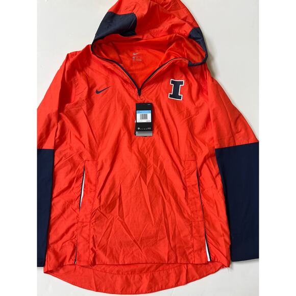 Nike Fighting Illini Illinois Repel On Field Windbreaker CQ5211-891 Men's Size M - Picture 9 of 9